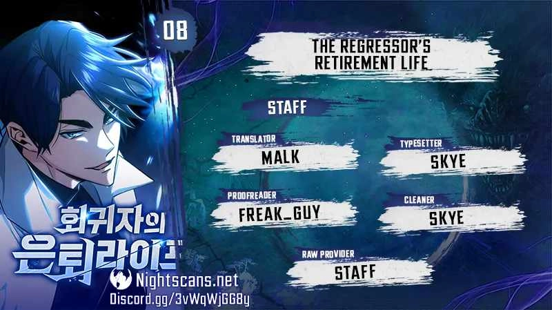 Regressor's Life After Retirement Chapter 8 1